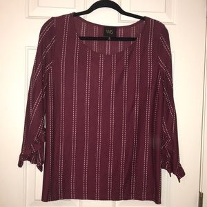 W5: Ruffled Sleeved Blouse